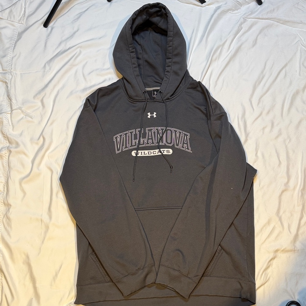 Villanova Under Armour Charcoal Wildcats Sweatshirt Hoodie